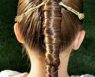 Halloween hair style